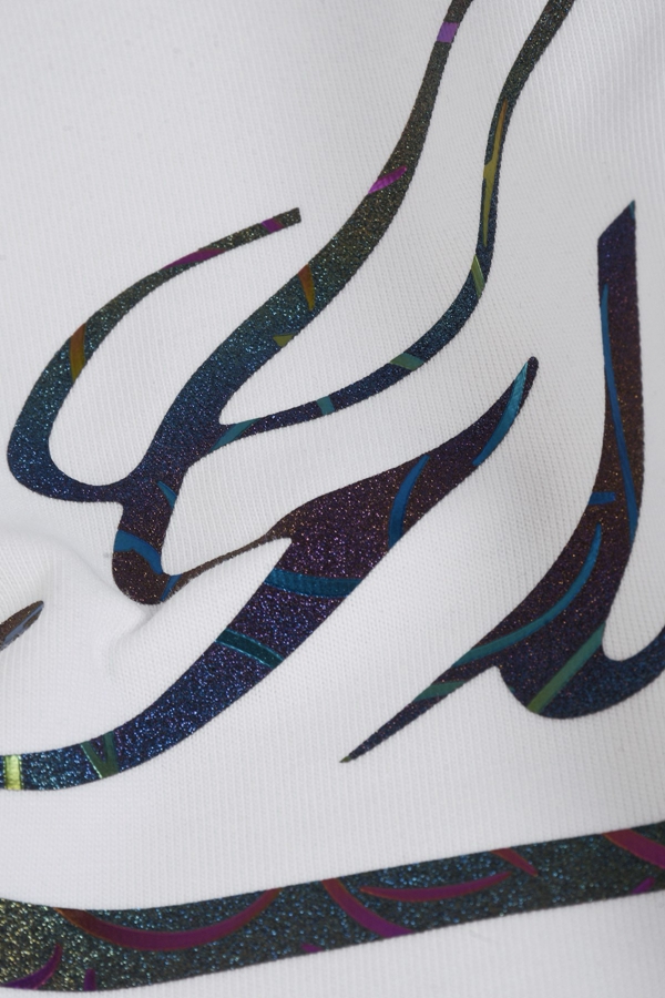 ブランドTシャツ角部分ディテール